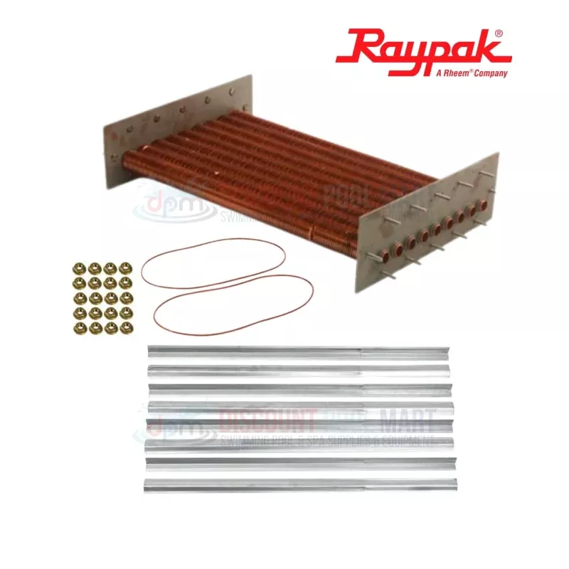 010062f-raypak-406a-407a-copper-tube-bundle-heat-exchanger 010062F | Raypak 406A/407A Copper Tube Bundle Heat Exchanger