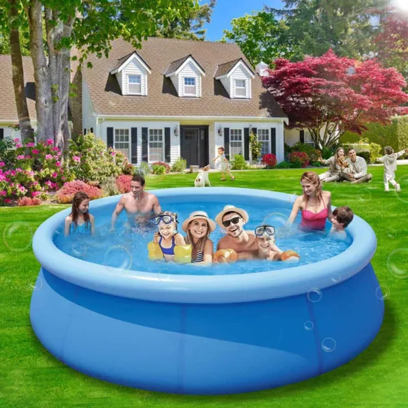 10-ft-round-30-in-d-inflatable-above-ground-swimming-pool 10 ft. Round 30 in. D Inflatable Above Ground Swimming Pool