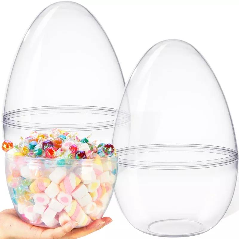 10-transparent-jumbo-easter-eggs-8-pcs 10″ Transparent Jumbo Easter Eggs, 8 PCS