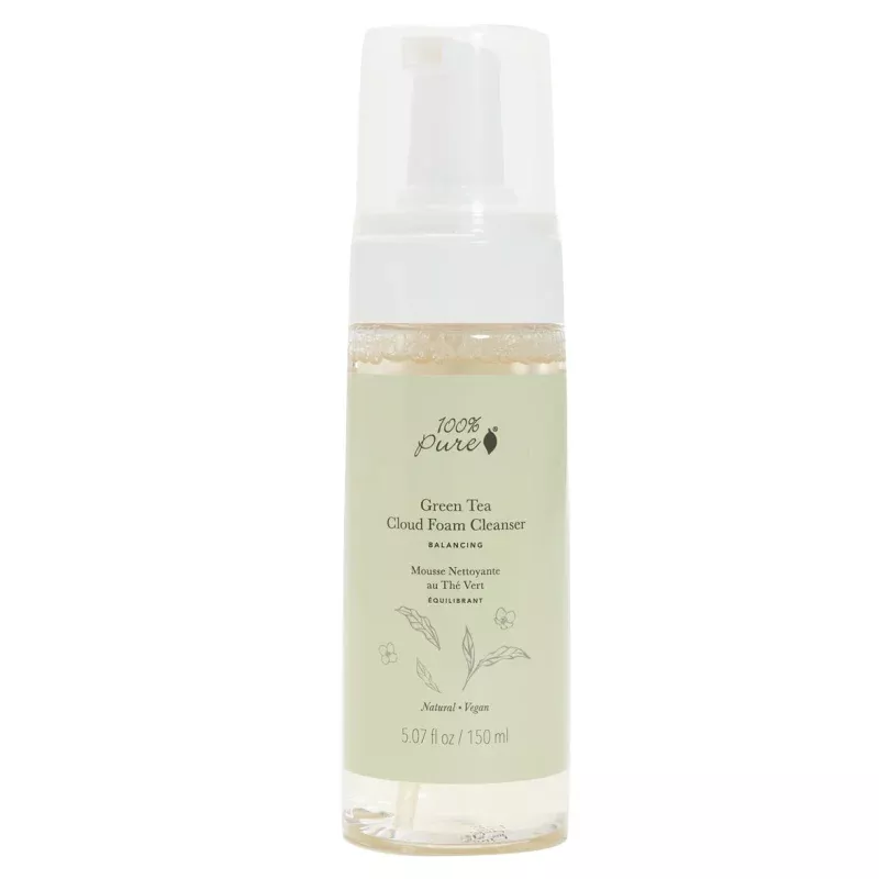 100-pure-green-tea-cloud-foam-cleanser-5-oz 100% Pure Green Tea Cloud Foam Cleanser 5 oz.