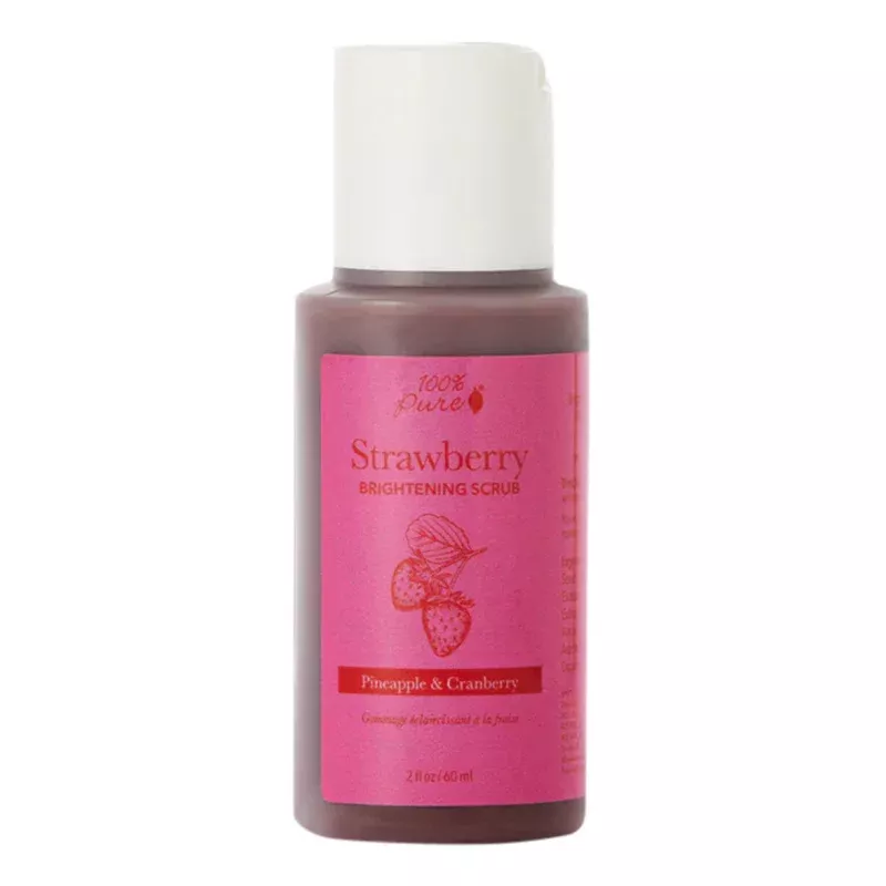 100-pure-strawberry-brightening-scrub 100% Pure Strawberry Brightening Scrub