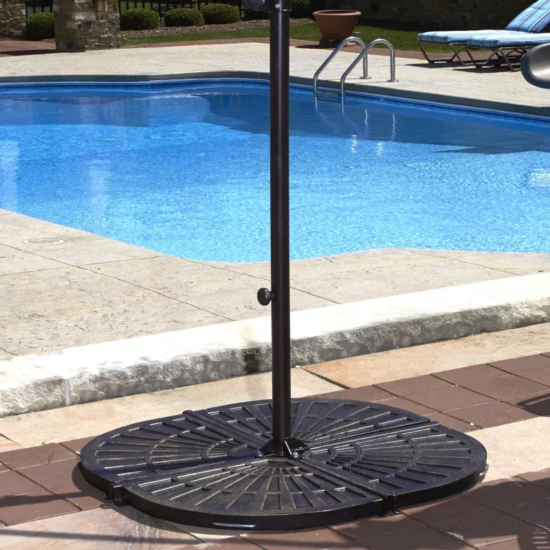 4-30-lb-resin-umbrella-base-weights-in-bronze (4) 30-lb Resin Umbrella Base Weights in Bronze