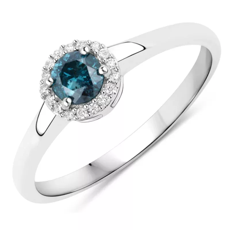 45k-genuine-blue-diamond-white-diamond-14k-white-gold-ring .45K Genuine Blue Diamond & White Diamond 14K White Gold Ring