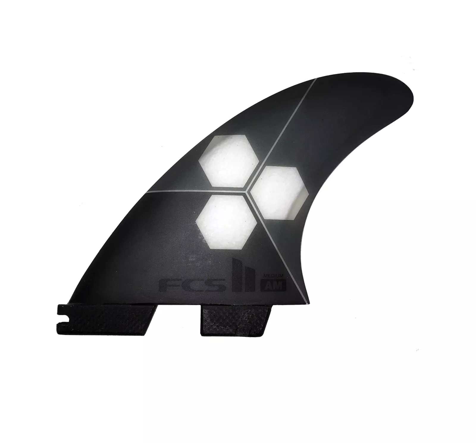 fcs-ii-am-performance-core-aircore-tri-surfboard-fins-large-black FCS II AM Performance Core Aircore Tri Surfboard Fins – Large/Black