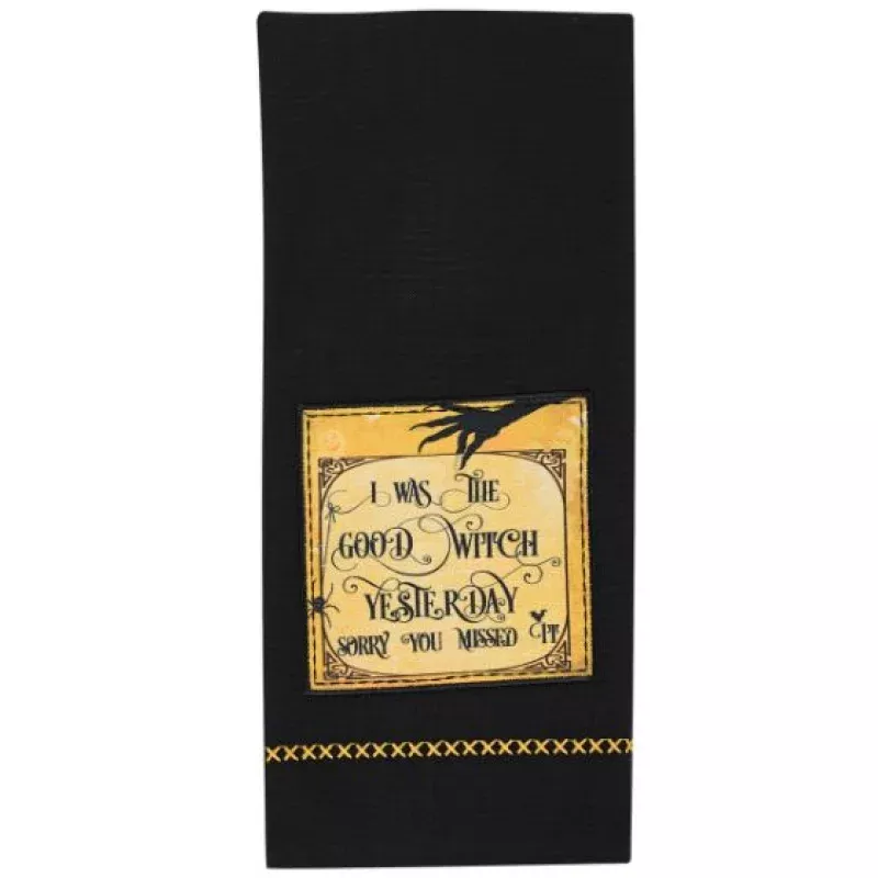 i-was-good-witch-yesterday-kitchen-towel “I Was the Good Witch Yesterday” Kitchen Towel