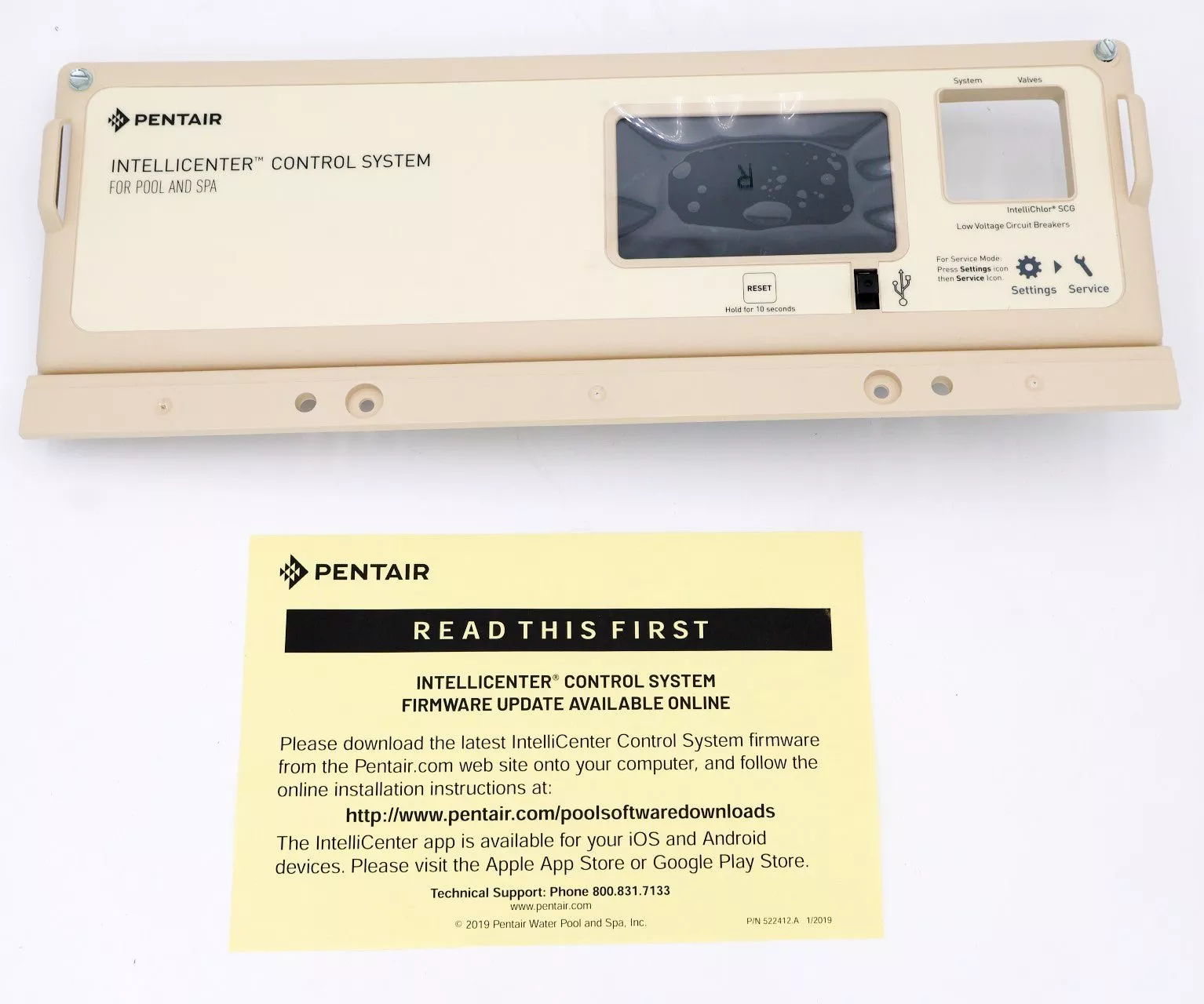 pentair-i5p-replacement-pcba-w-faceplate-523050 Pentair I5P Replacement PCBA w/ Faceplate | 523050