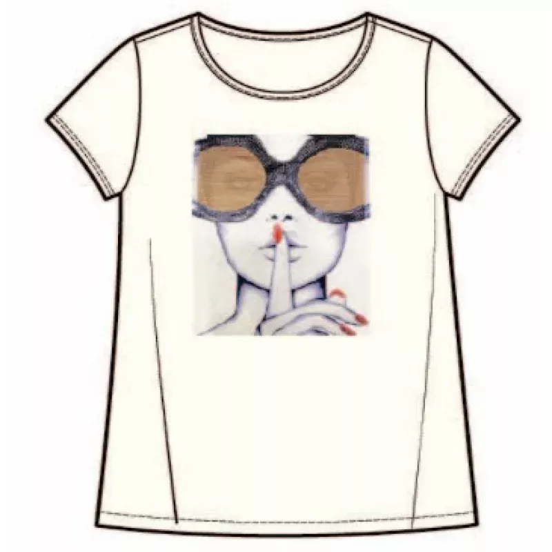 round-sunglasses-women-s-shirt “Round Sunglasses” Women’s Shirt