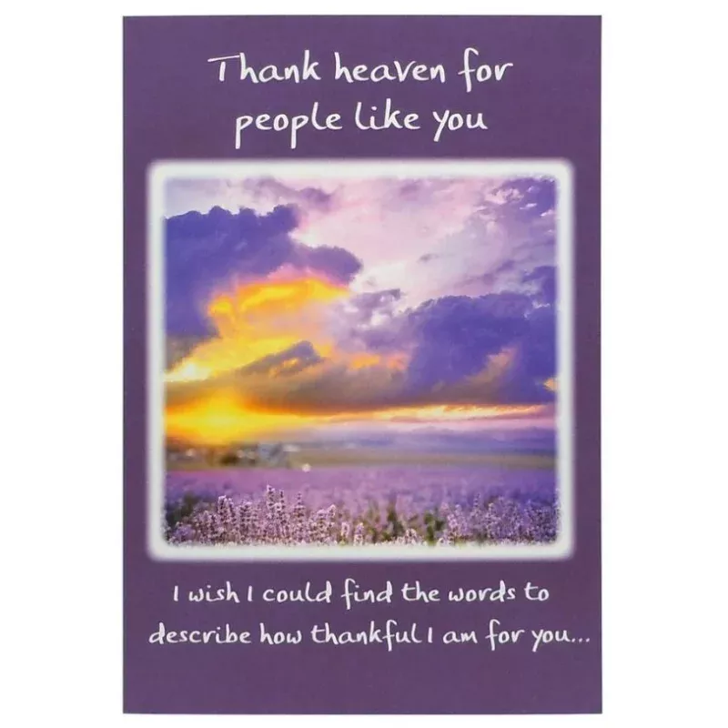 thank-heaven-people-like-you-greeting-card “Thank Heaven For People Like You” Greeting Card