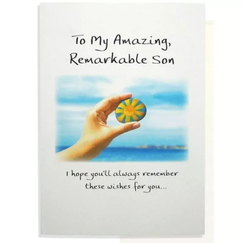 to-my-amazing-remarkable-son-greeting-card “To My Amazing Remarkable Son” Greeting Card