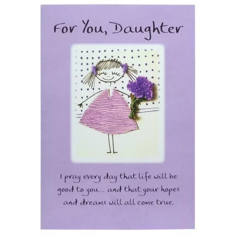 you-daughter-everyday-greeting-card “For You Daughter” Everyday Greeting Card