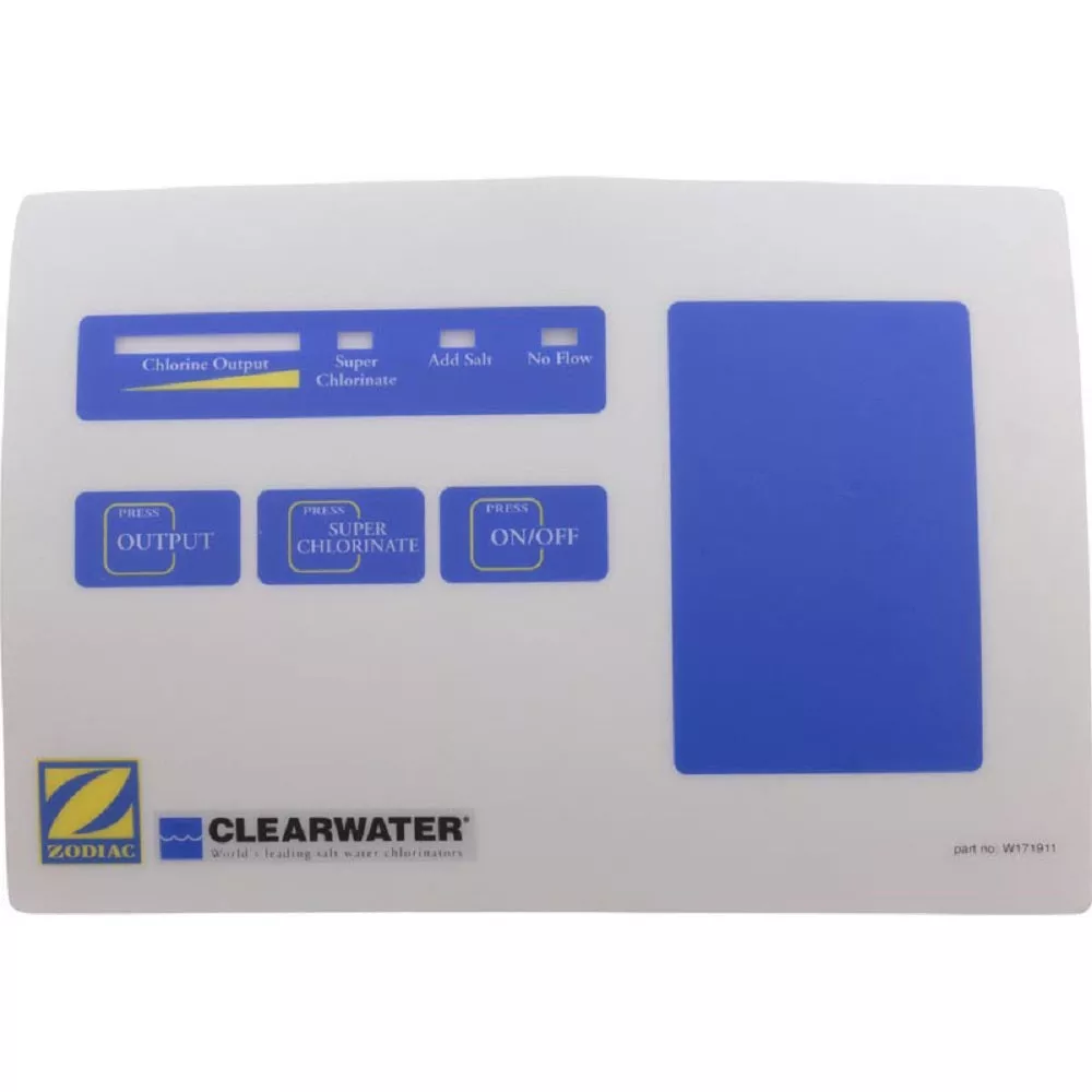 zodiac-w171911-touch-pad-label-lm2-series Zodiac W171911 Touch Pad Label for LM2 Series